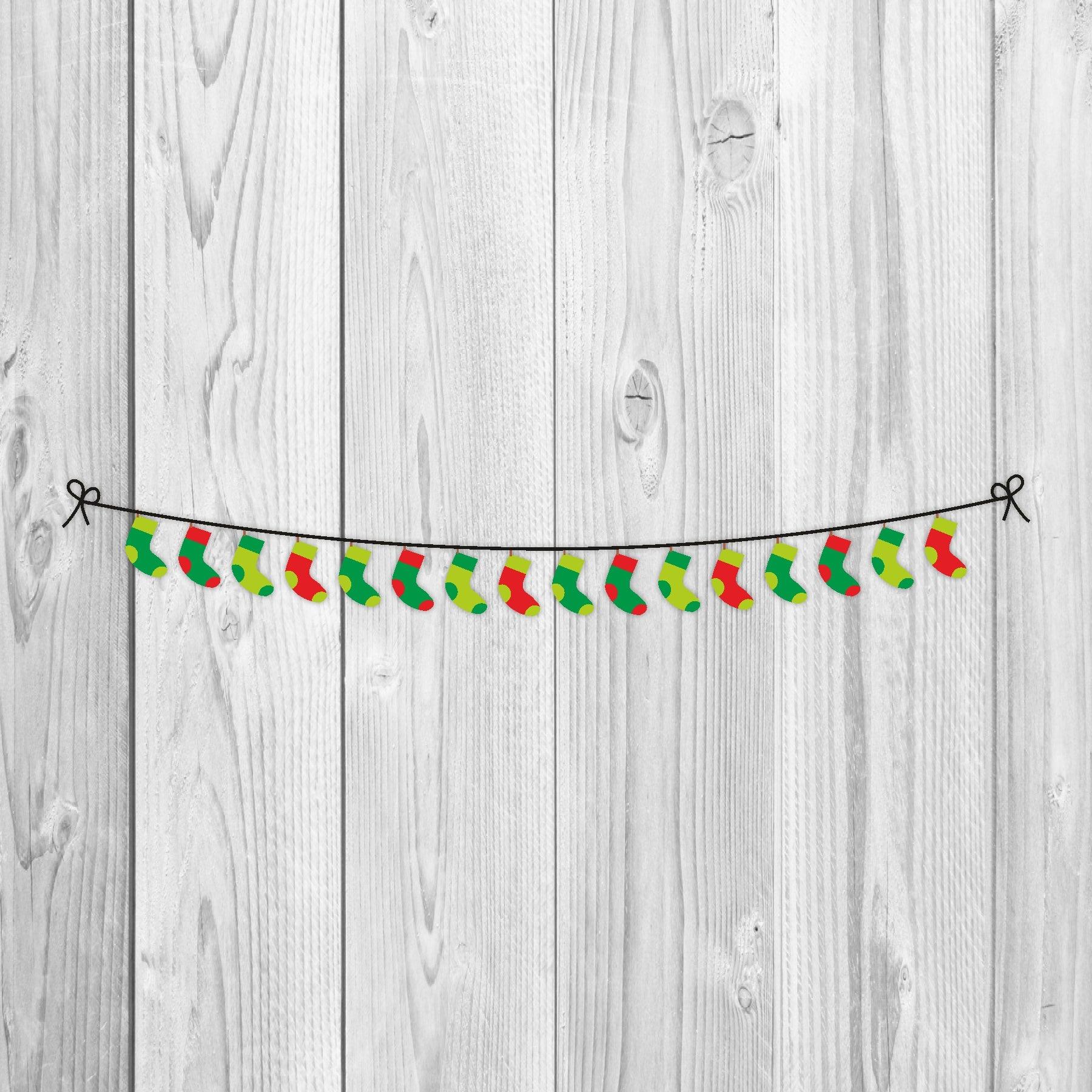 Christmas Bunting ALL PARTY SUPPLIES Pretty UR Party