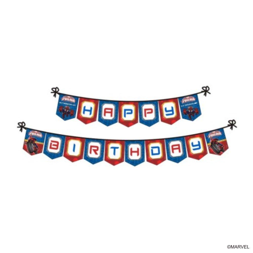 Marvel Spider-Man Party Decorations Kit - 80 pieces combo pack THEME PARTIES Pretty UR Party