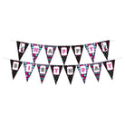 Girly Rockstar Party Decorations Kit - 80 Pieces Combo Pack BIRTHDAYS Pretty UR Party