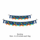 Space Party Decorations Kit - 80 pieces Combo Pack BIRTHDAYS Pretty UR Party