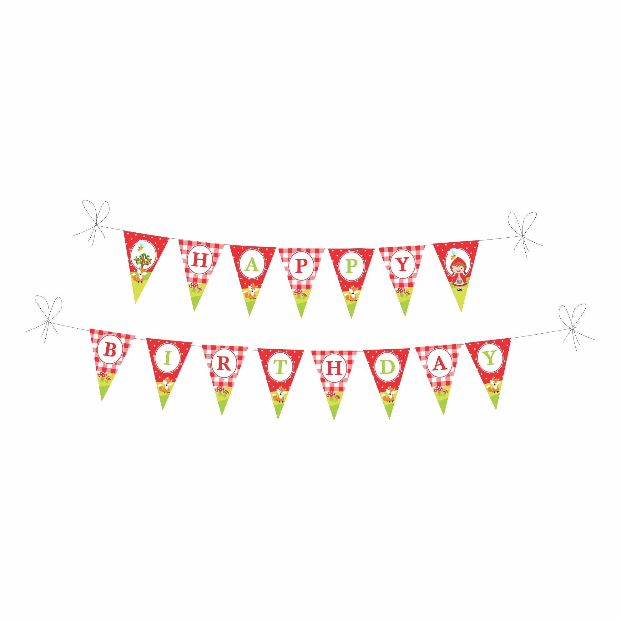 Little Red Riding Hood Party Decorations Kit - 80 Pieces Combo Pack PACKAGES Pretty UR Party