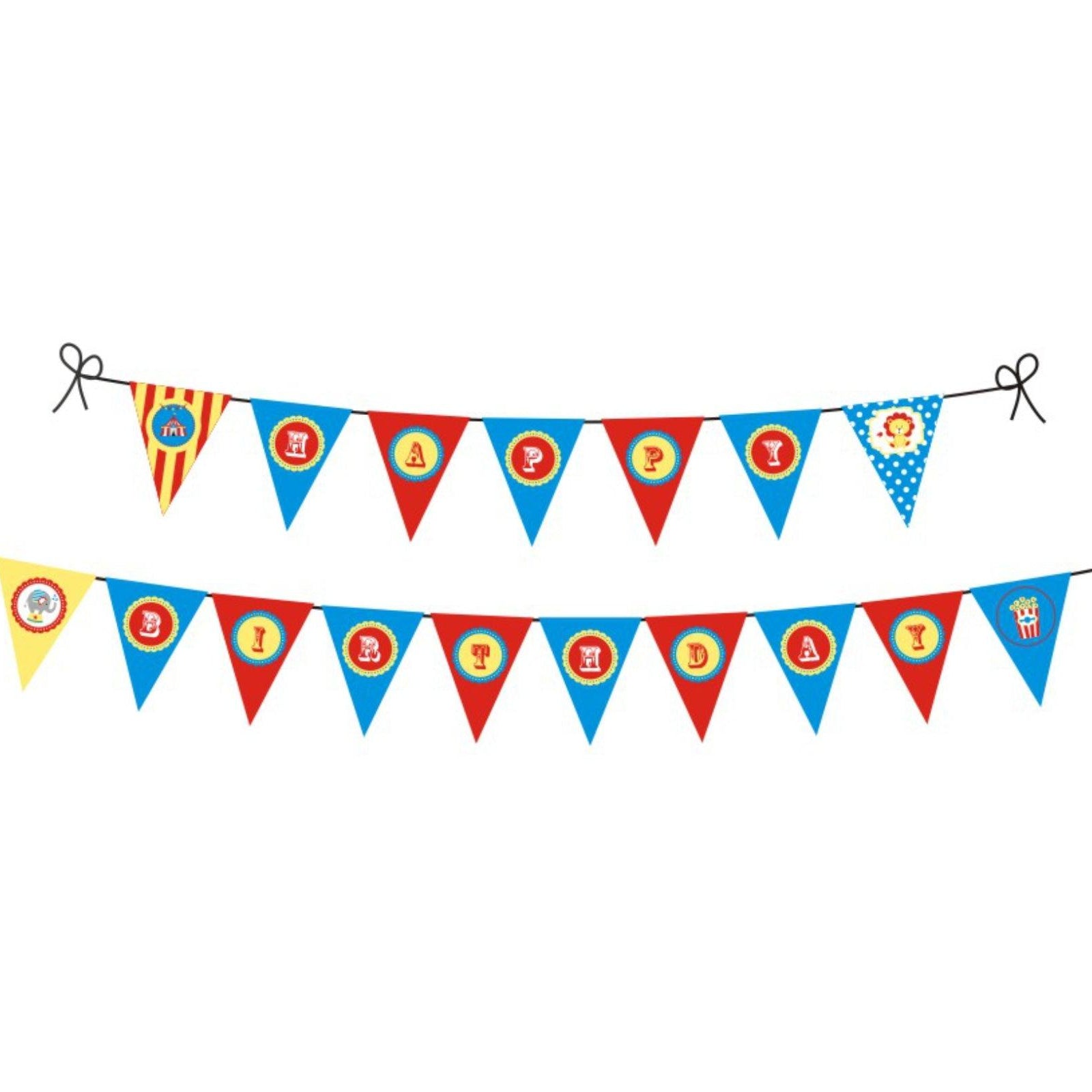 Carnival Party Decorations Kit - 80 Pieces Combo Pack PACKAGES Pretty UR Party