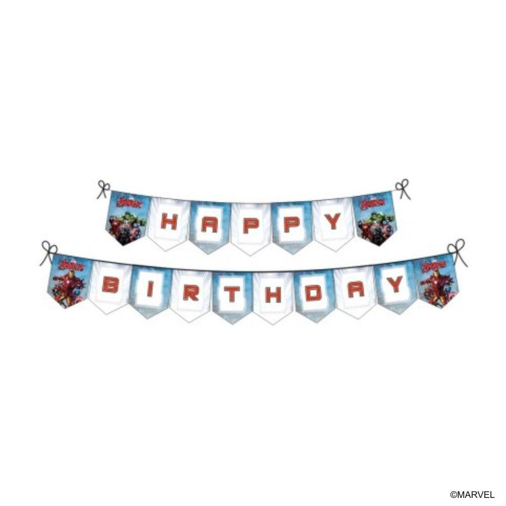 Marvel Avengers Party Decorations Kit - 80 pieces combo Pack THEME PARTIES Pretty UR Party