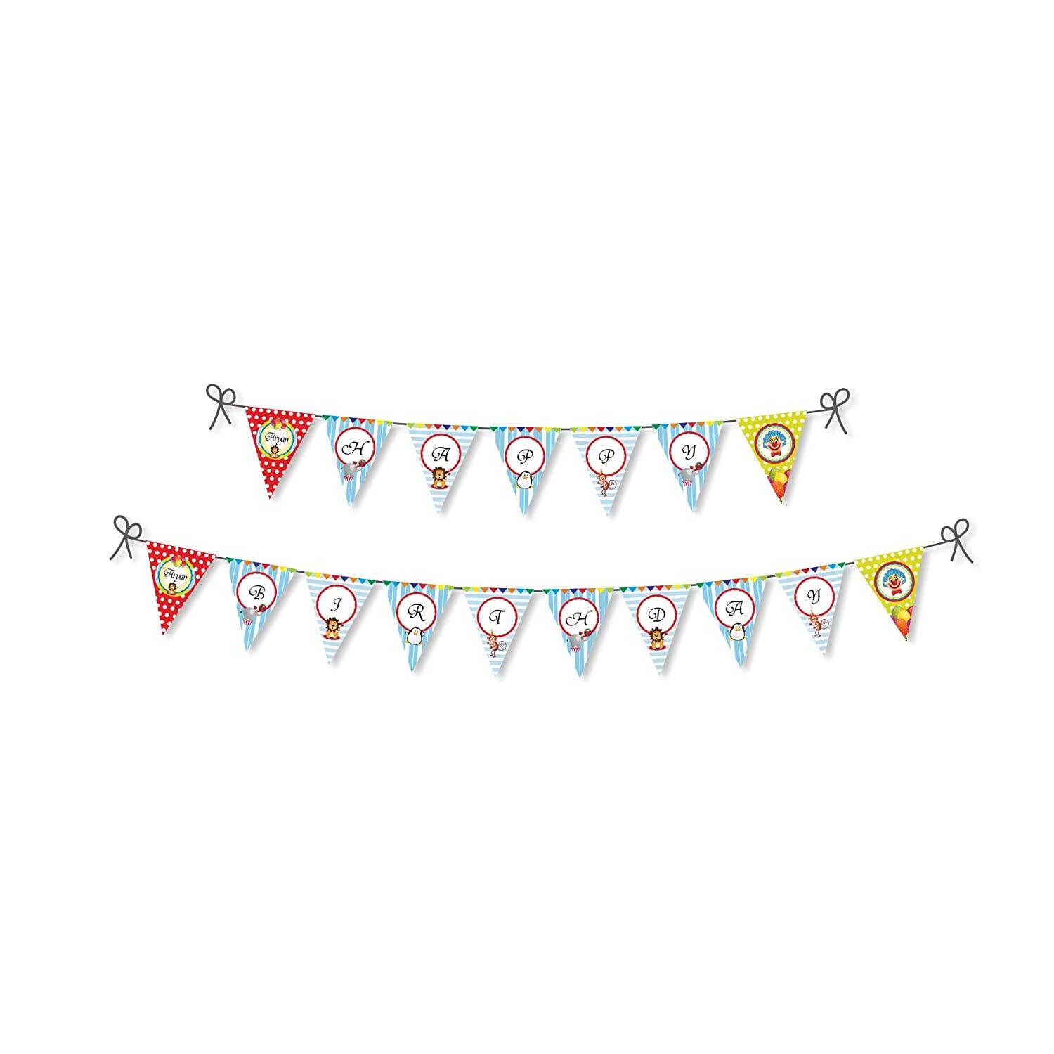 Circus Party Decorations Kit - 80 Pieces Combo Pack PACKAGES Pretty UR Party