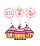 Butterfly Cupcake / Food Toppers THEME PARTIES Pretty UR Party