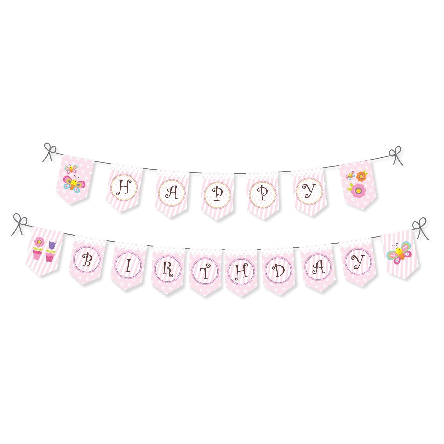 Butterfly Bunting THEME PARTIES Pretty UR Party
