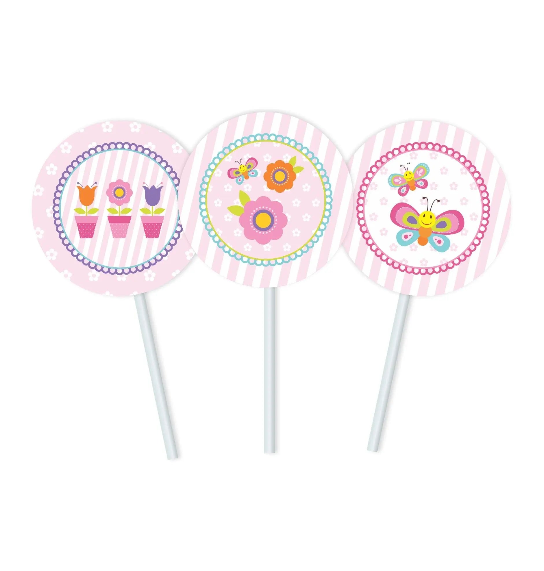 Butterfly Cupcake / Food Toppers THEME PARTIES Pretty UR Party Butterfly Cupcake / Food Toppers THEME PARTIES Pretty UR Party