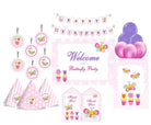 Butterfly theme Party Decorations Kit - 80 pcs Combo Pack THEME PARTIES Pretty UR Party