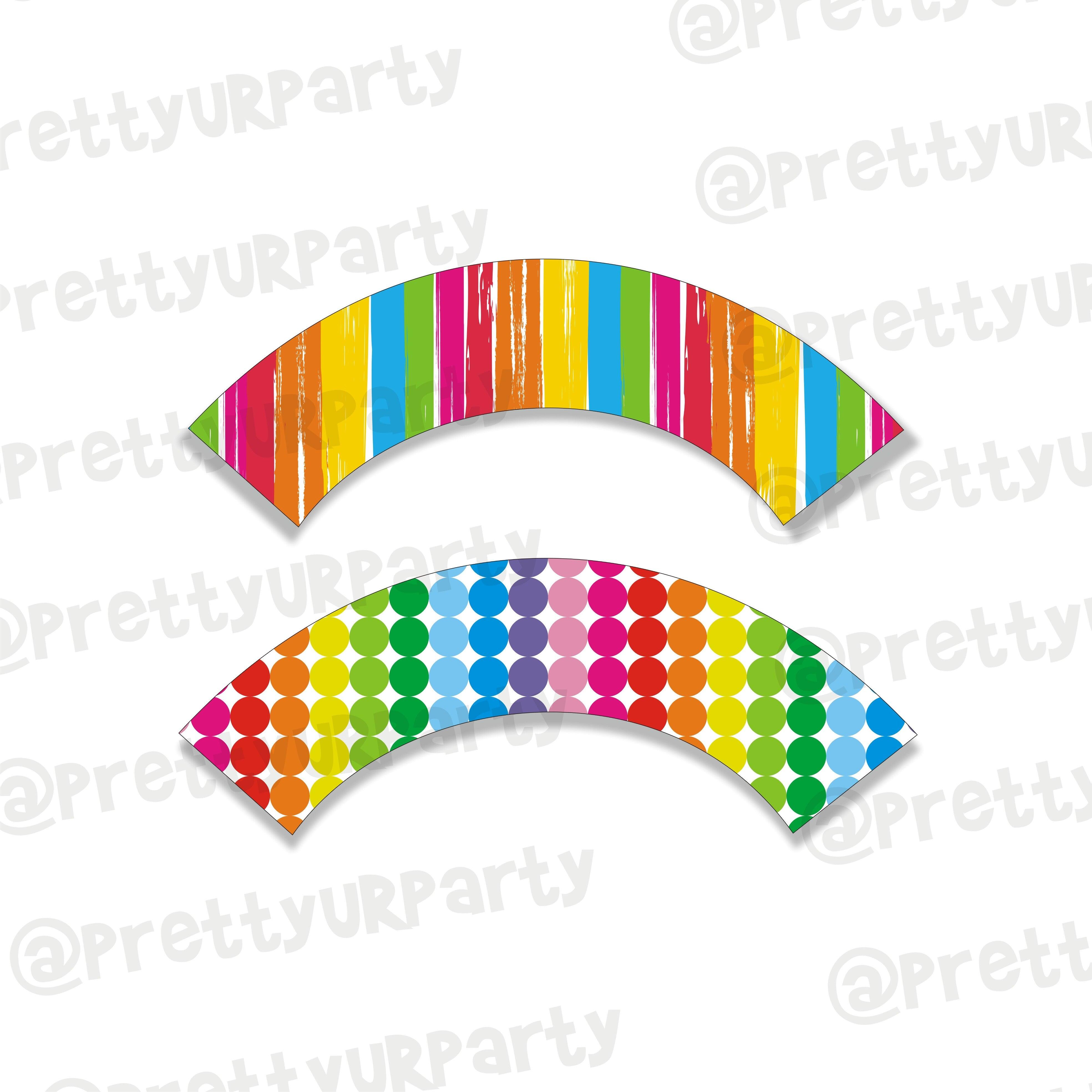 Art & Craft Party Cupcake Wrappers THEME PARTIES Pretty UR Party Default Title