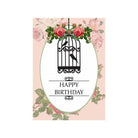 Pink Floral and Bird Cage Party Decorations kit - 80 pieces Combo Pack THEME PARTIES Pretty UR Party