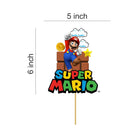 Super Mario Bros. Printed Cake Topper HANDCRAFTED Pretty UR Party
