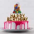 Super Mario Bros. Printed Cake Topper HANDCRAFTED Pretty UR Party