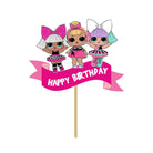 LOL Surprise Tableware Package - 67 pieces Pack BIRTHDAYS Pretty UR Party