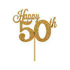 50th Birthday Cake Topper HANDCRAFTED Pretty UR Party