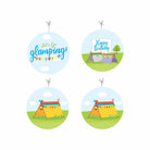 Camping Party Decorations Kit - 80 Pieces Combo pack BIRTHDAYS Pretty UR Party
