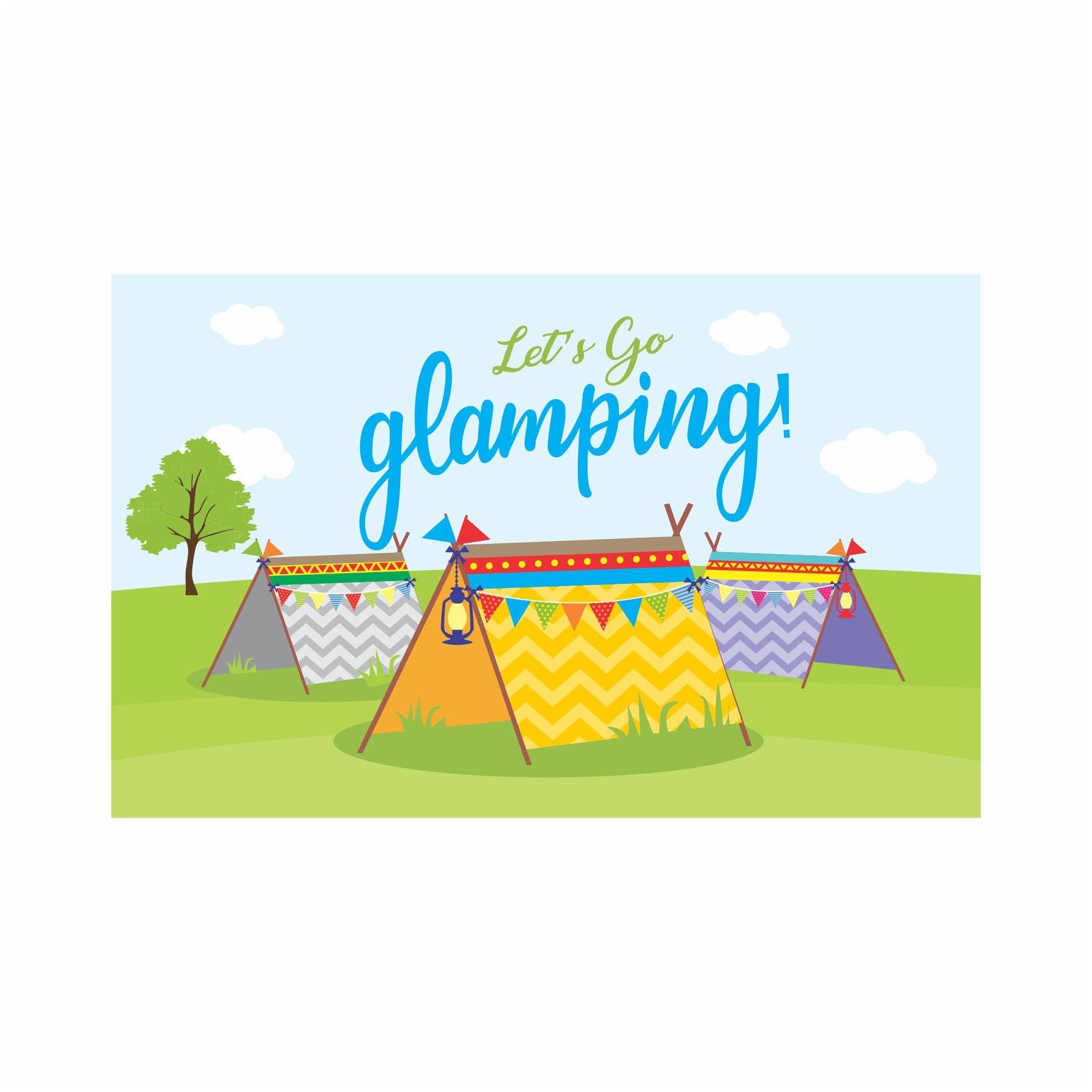 Camping Theme Table Mats THEME PARTIES Pretty UR Party