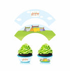 Camping Theme Cupcake Wrappers THEME PARTIES Pretty UR Party