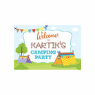 Camping Theme Entrance Banner / Door Sign THEME PARTIES Pretty UR Party