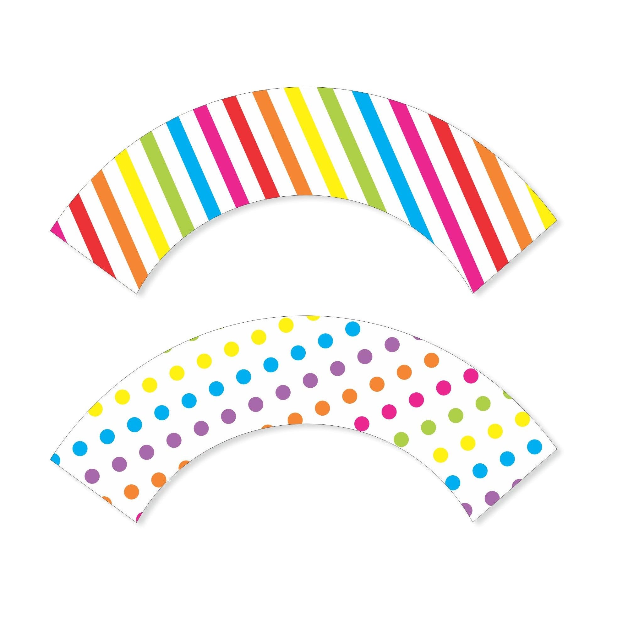 Candy Shoppe Cupcake Wrappers THEME PARTIES Pretty UR Party