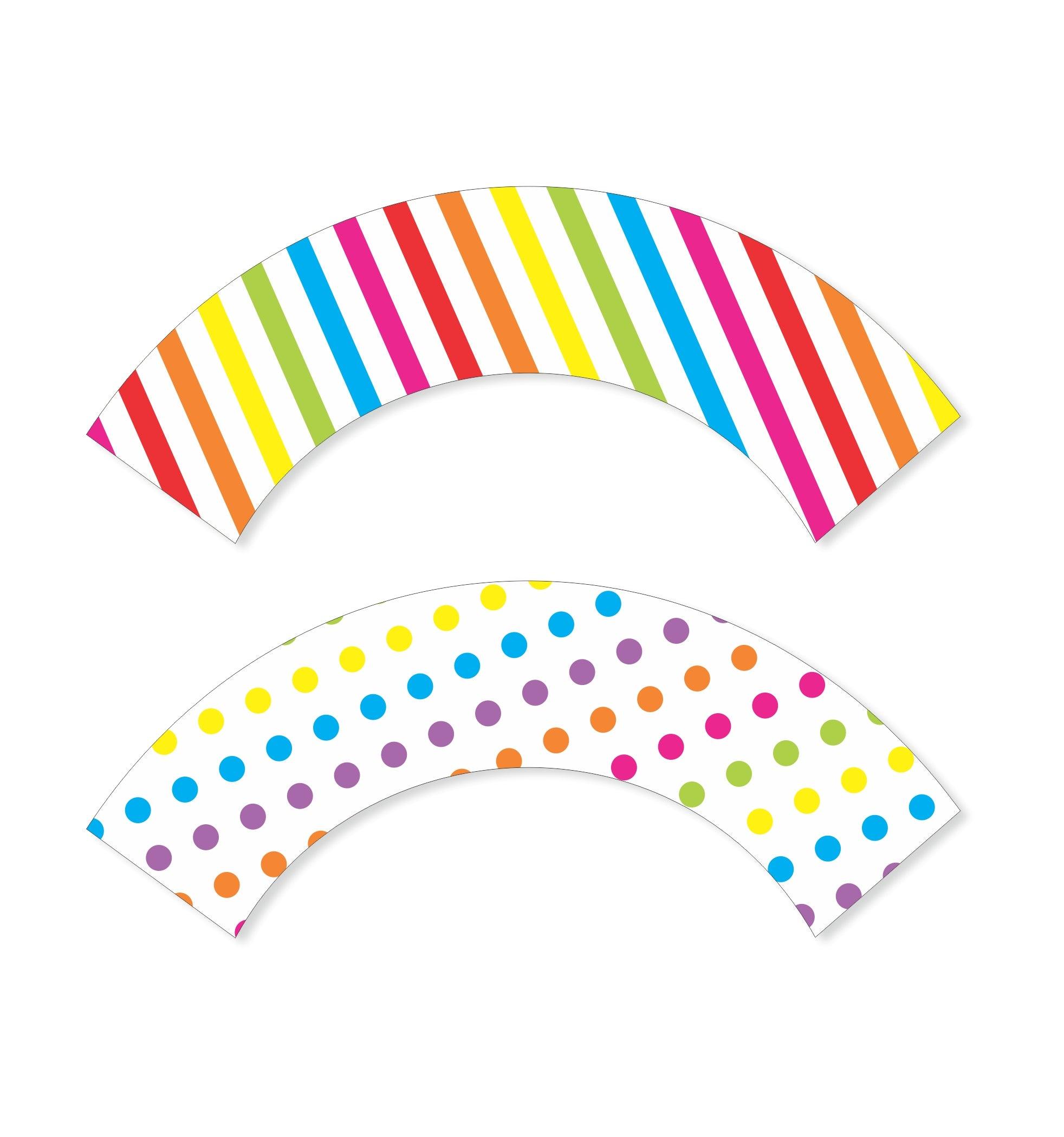 Candy Shoppe Cupcake Wrappers THEME PARTIES Pretty UR Party