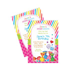 Candy Shoppe Invitations THEME PARTIES Pretty UR Party