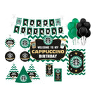 Cappuccino theme Party Decorations Kit - 80 pcs combo pack THEME PARTIES Pretty UR Party