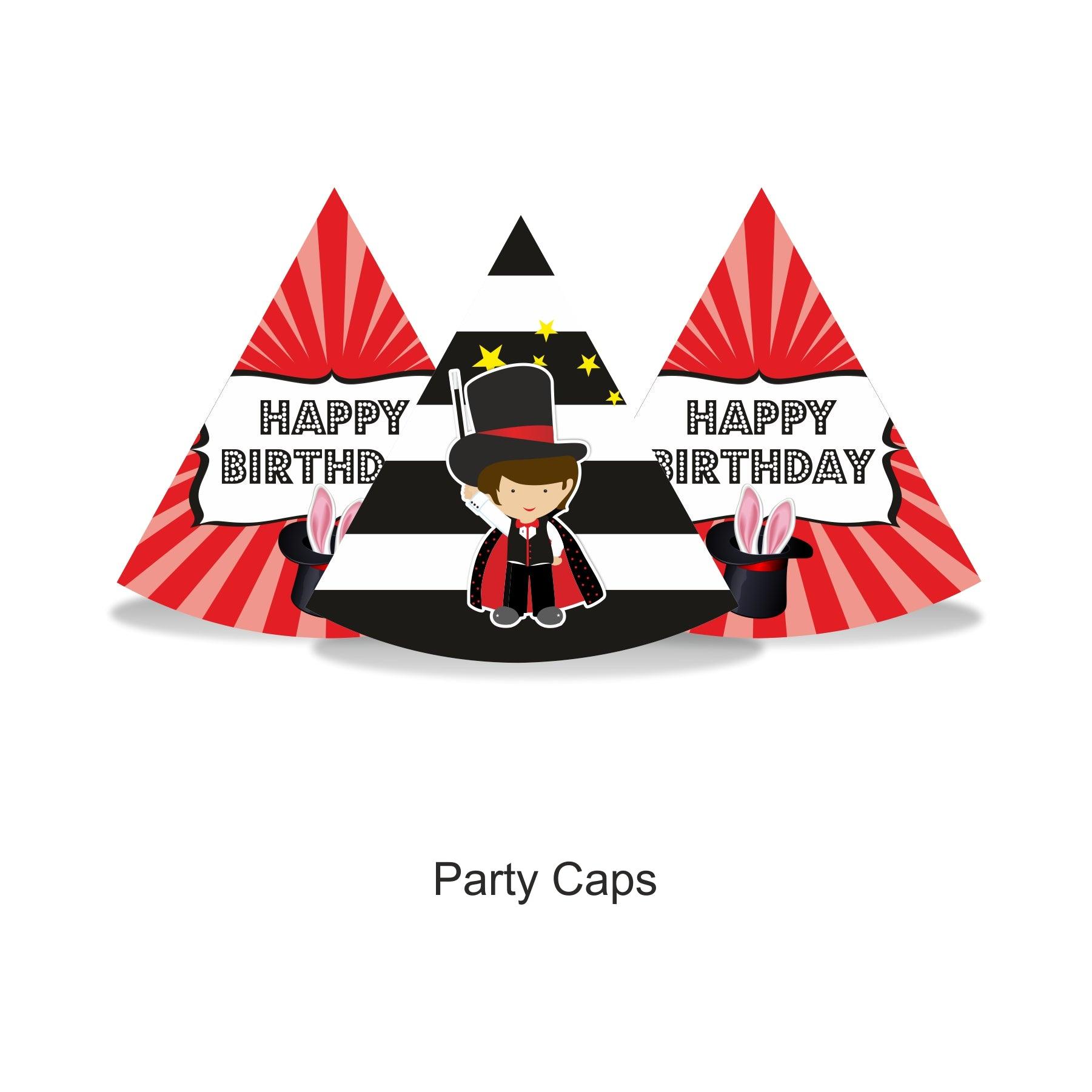 Magic Party Decorations Kit - 80 Pieces Combo Pack BIRTHDAYS Pretty UR Party