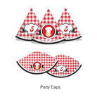 Little Chef Red Party Decorations Kit - 80 Pieces Combo Pack PACKAGES Pretty UR Party