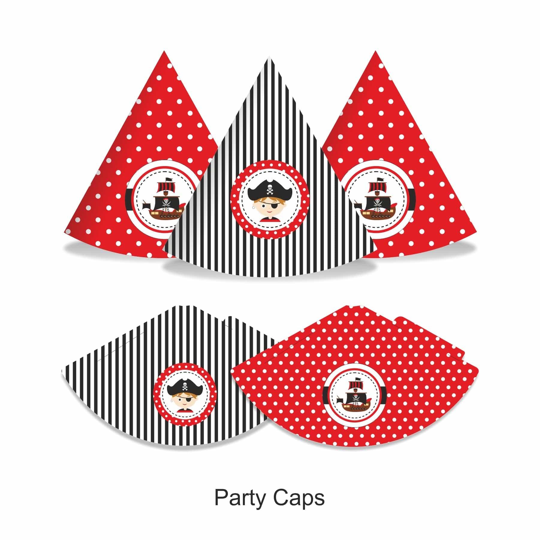 Pirate Party Decorations Package - 70 pieces Combo BIRTHDAYS Pretty UR Party