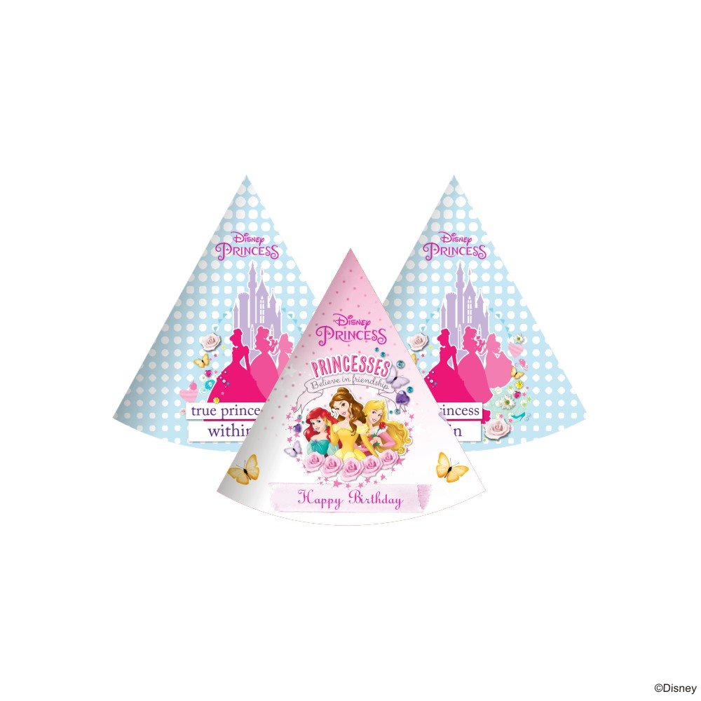 Disney Princess Party Decorations Kit - 80 pieces combo pack THEME PARTIES Pretty UR Party