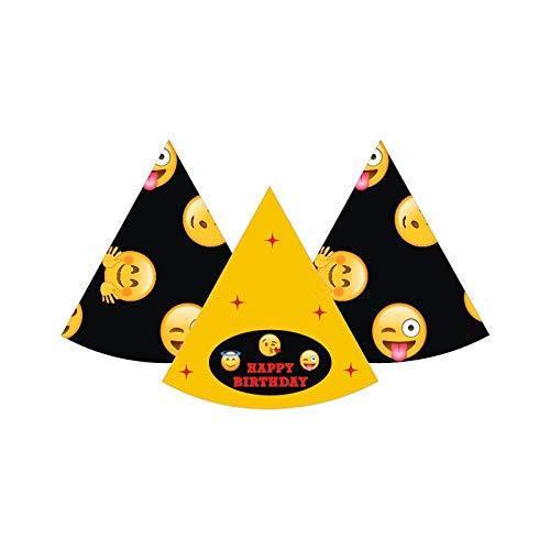 Emoji theme Party Decorations Kit - 80 Pieces Combo Pack BIRTHDAYS Pretty UR Party