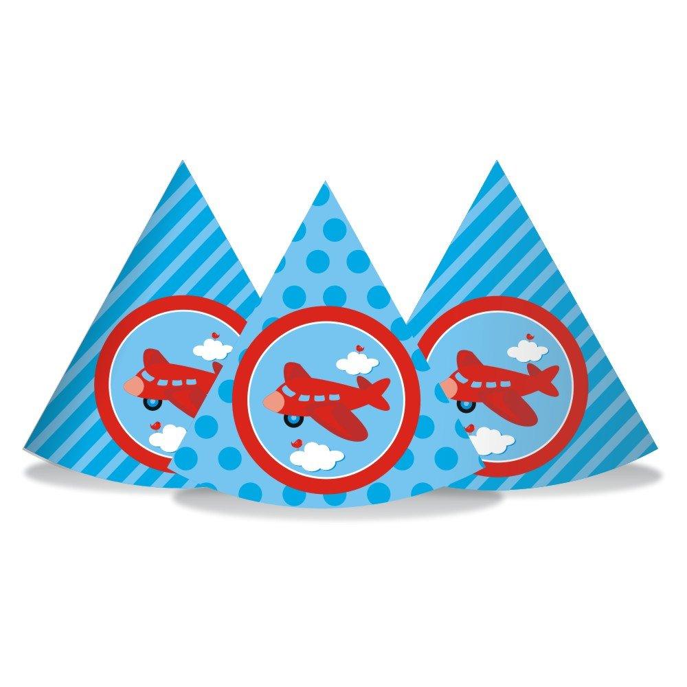 Airlines Party Decorations Kit 80 pcs Combo Pack THEME PARTIES Pretty UR Party