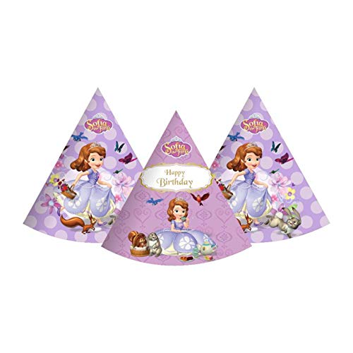 Disney Sofia the first Party Decorations Kit - 80 pieces combo pack THEME PARTIES Pretty UR Party