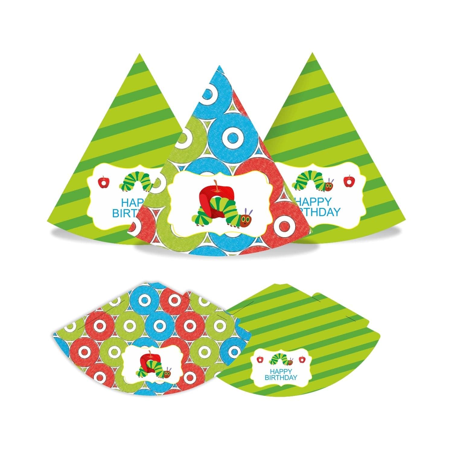 The Hungry Caterpillar Decorations Package - 70 pieces Combo BIRTHDAYS Pretty UR Party