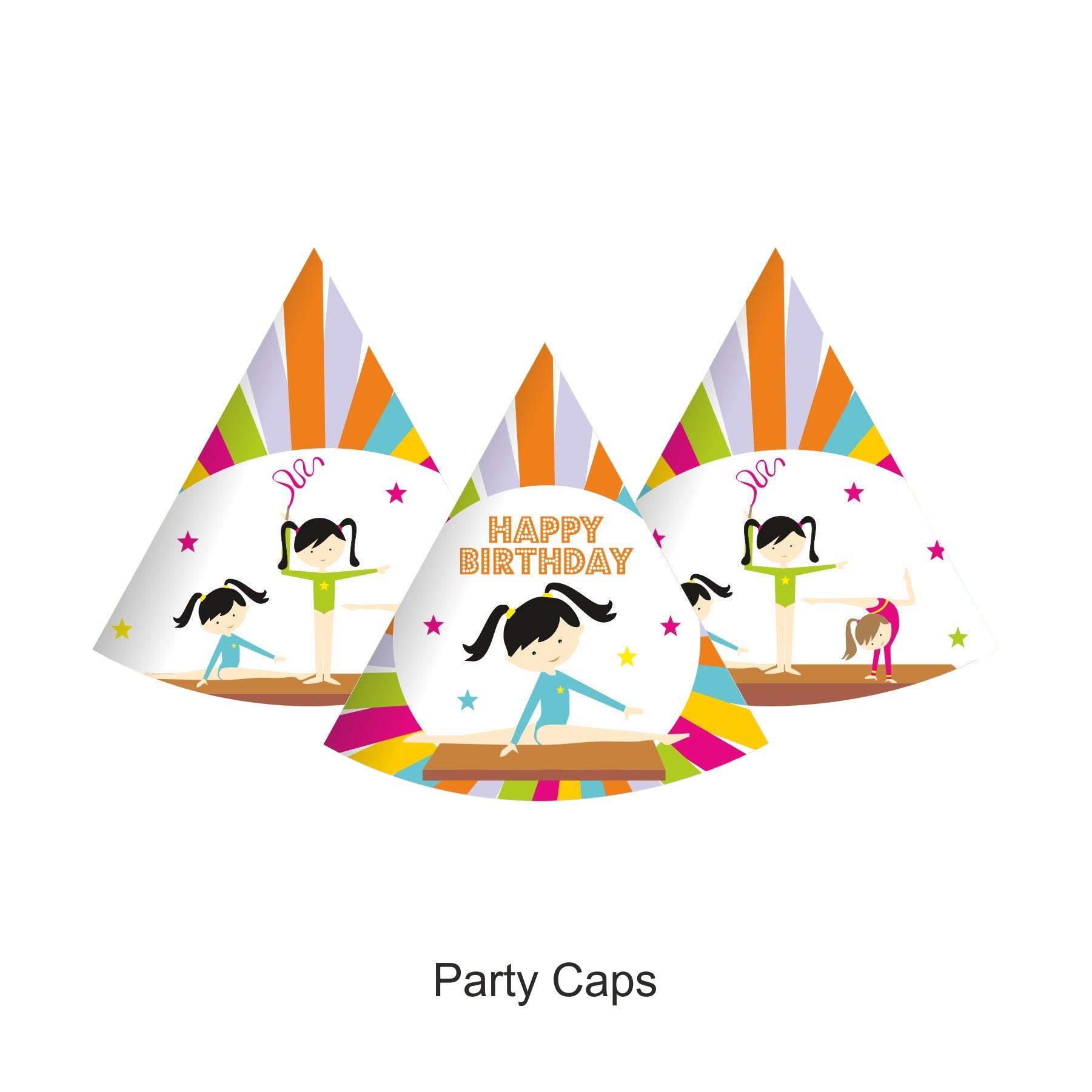 Gymnastics Party Decorations Package - 70 pieces Combo BIRTHDAYS Pretty UR Party