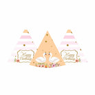 Swan Party Decorations Kit - 80 Pieces Combo Pack BIRTHDAYS Pretty UR Party