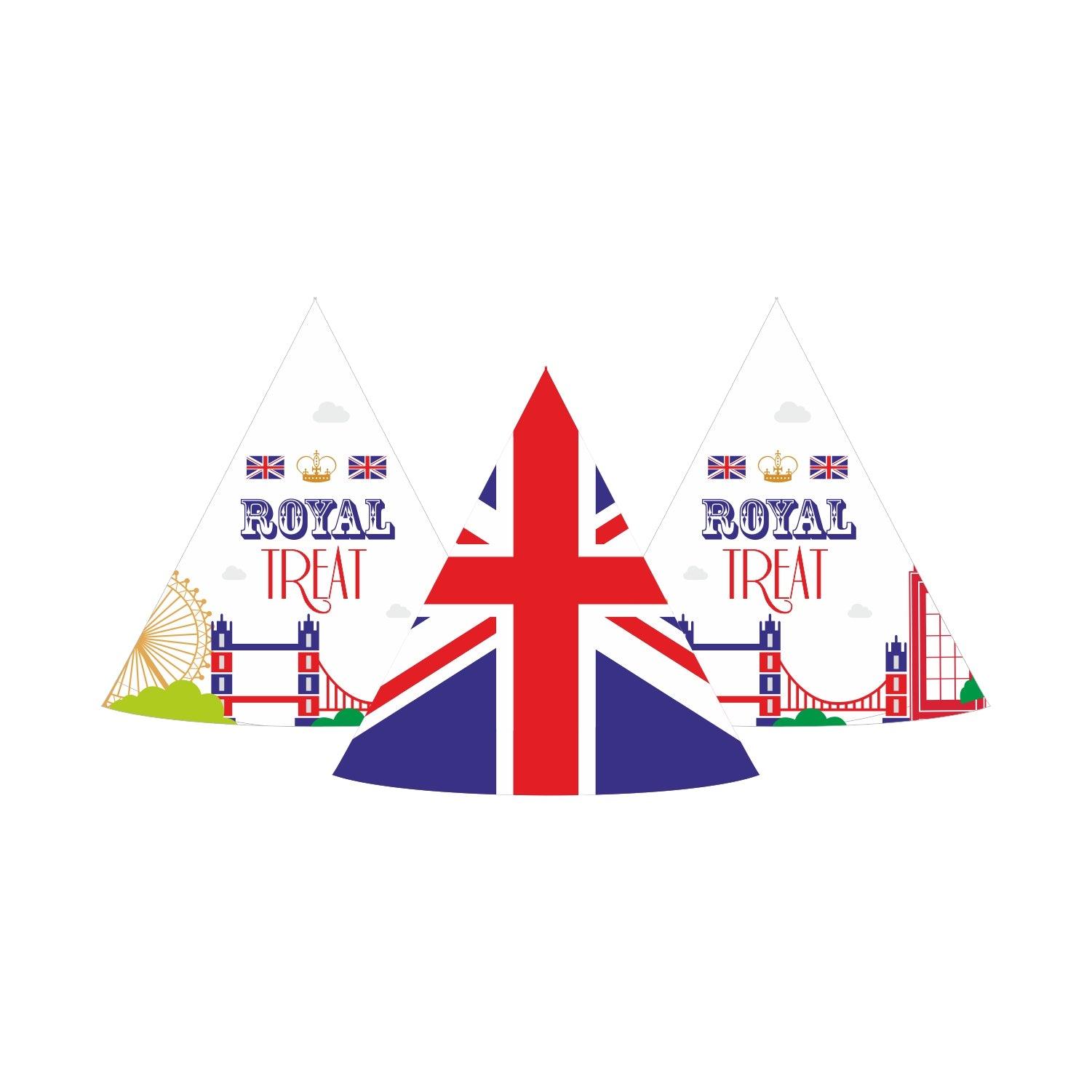 London Party Decorations Kit - 80 Pieces Combo Pack BIRTHDAYS Pretty UR Party