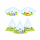 Camping Party Decorations Package - 70 pieces Combo BIRTHDAYS Pretty UR Party