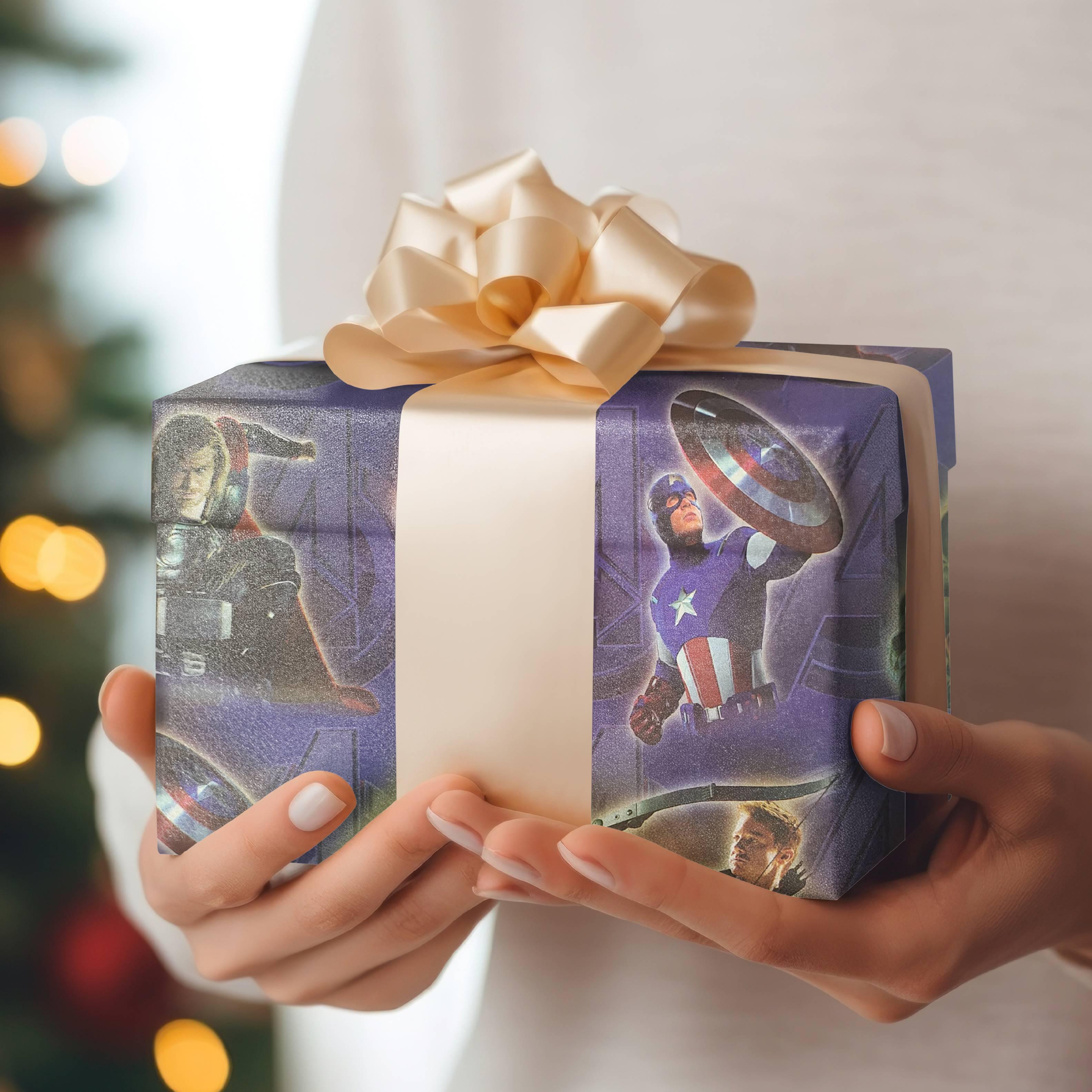 Avengers Wrapping paper (pack of 5) RETURN GIFTS Pretty UR Party