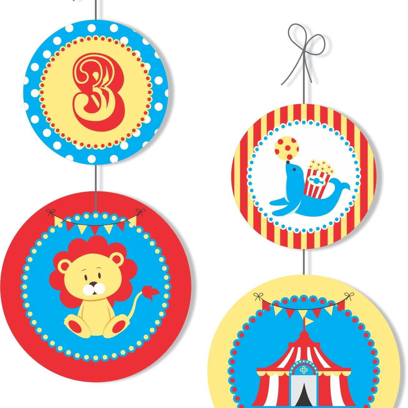 Carnival Danglers THEME PARTIES Pretty UR Party