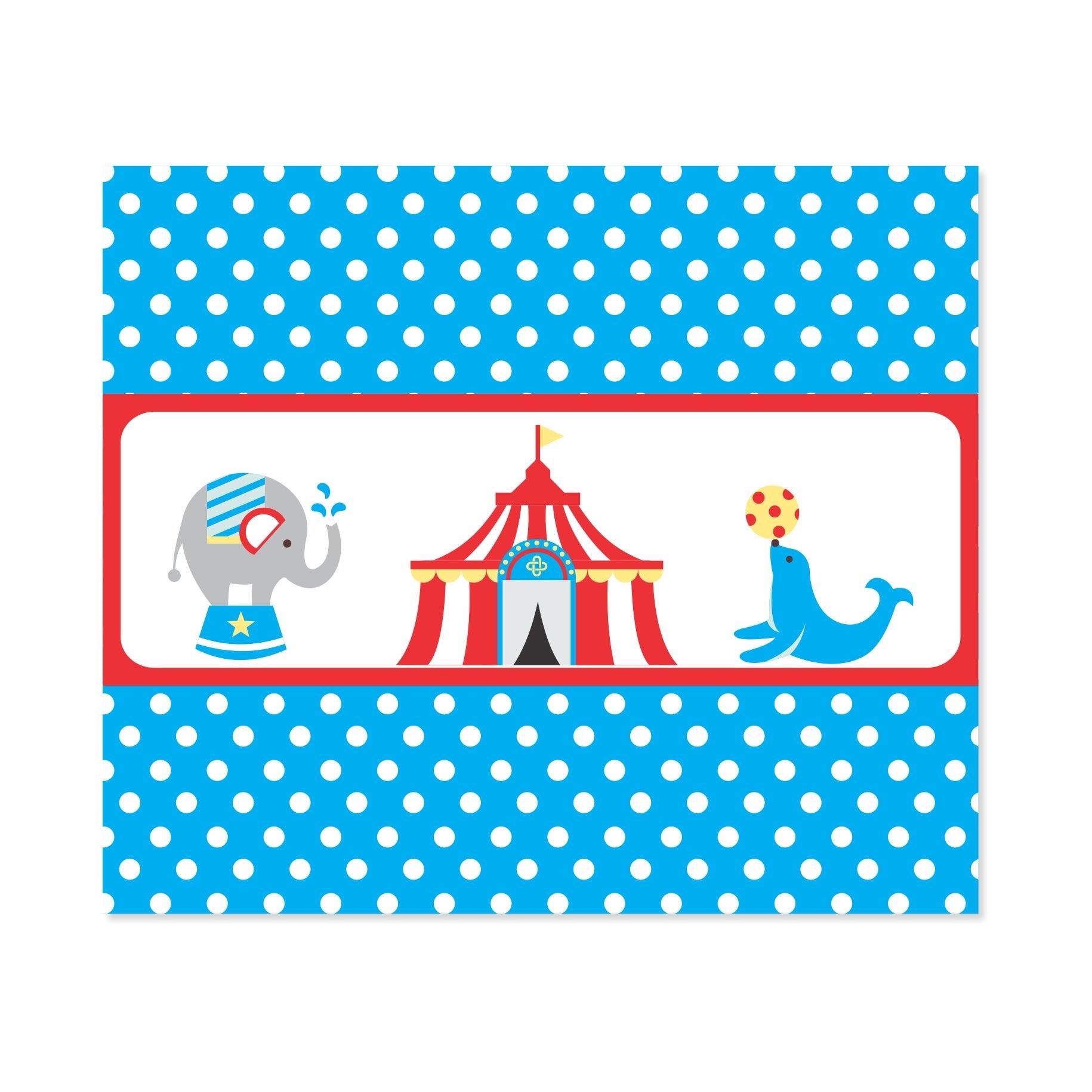 Carnival Chocolate Wrappers THEME PARTIES Pretty UR Party