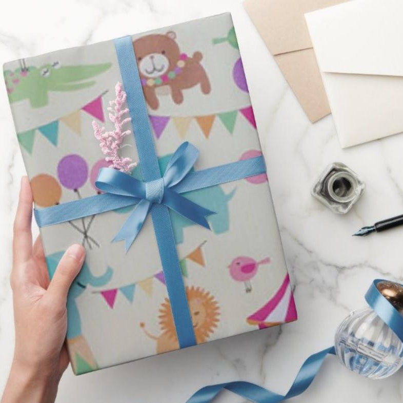 Carnival Wrapping Paper (Pack of 5) ACCESSORIES Pretty UR Party