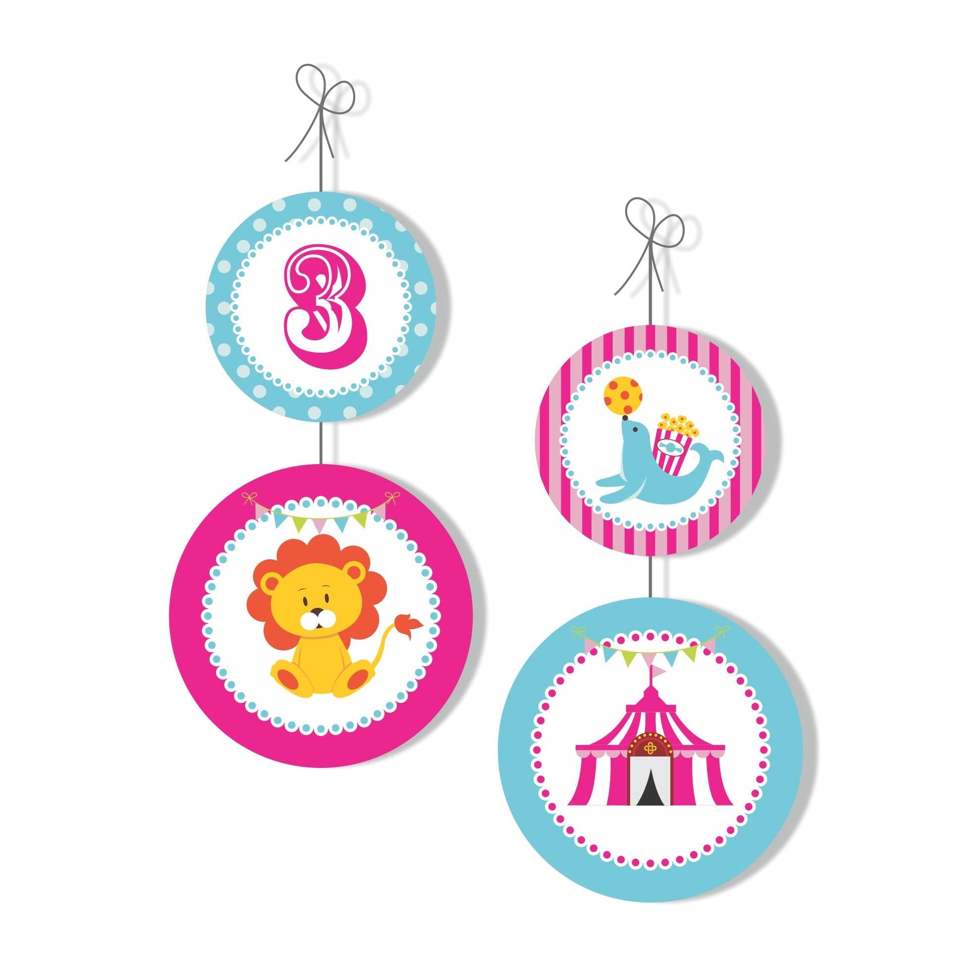 Girly Carnival Danglers THEME PARTIES Pretty UR Party