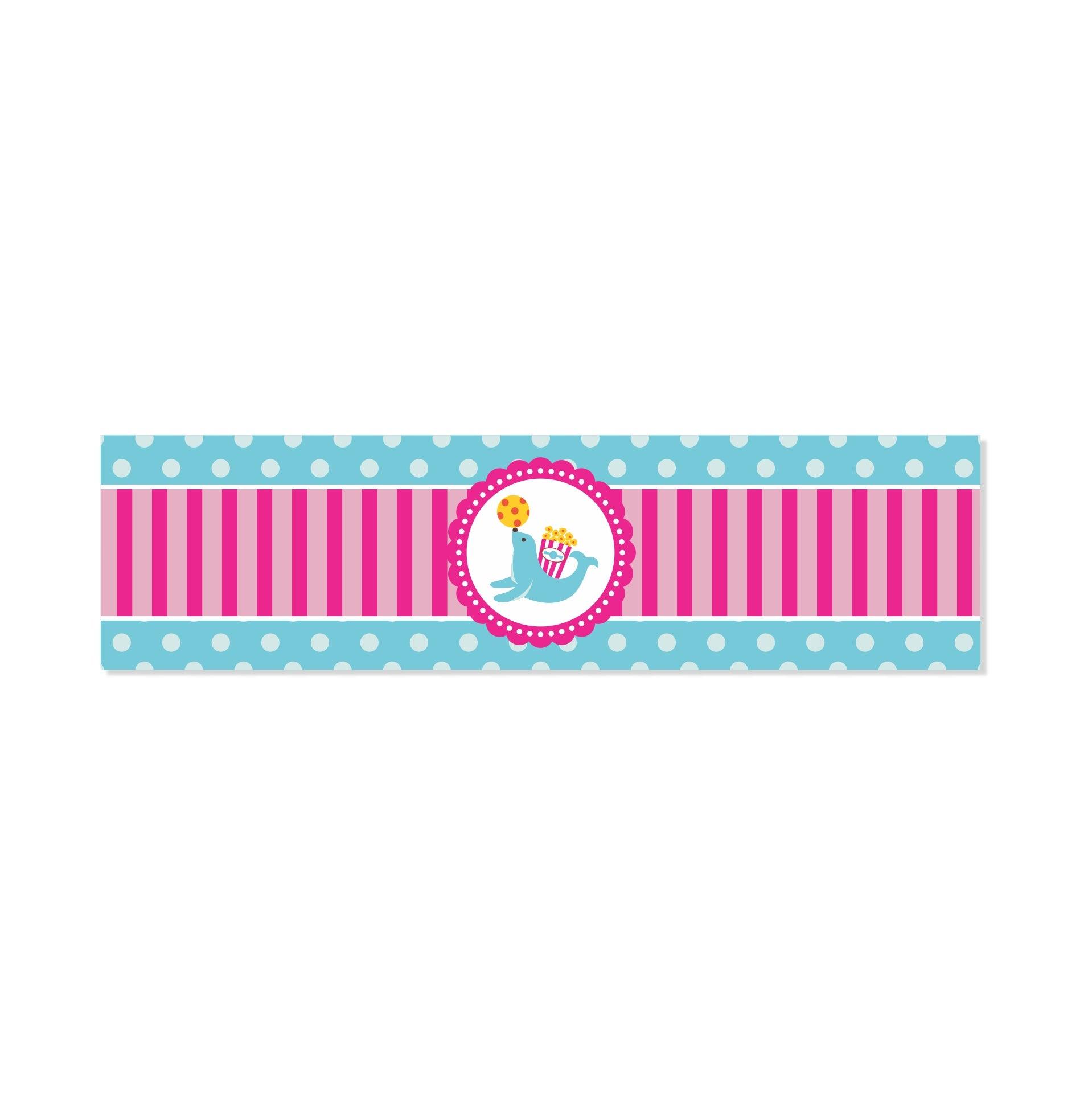 Girly Carnival Wrist Bands - Pack of 10 THEME PARTIES Pretty UR Party