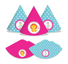 Girly Carnival Hats - Pack of 10 THEME PARTIES Pretty UR Party