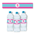 Girly Carnival Water Bottle Labels THEME PARTIES Pretty UR Party