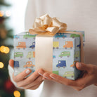 Colourful Cars Wrapping Paper 01 (Pack of 5) ACCESSORIES Pretty UR Party