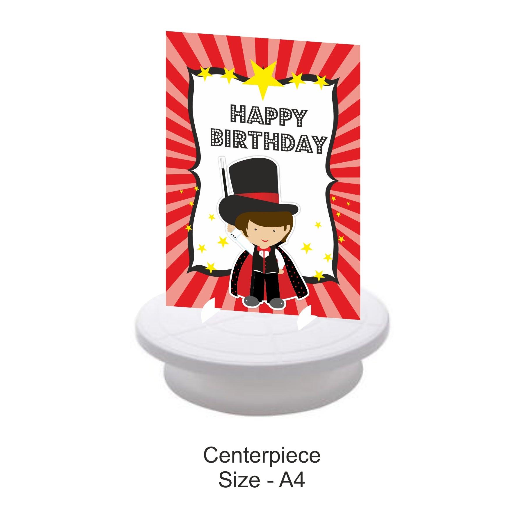 Magic Party Decorations Kit - 80 Pieces Combo Pack BIRTHDAYS Pretty UR Party