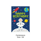 Space Party Decorations Kit - 80 pieces Combo Pack BIRTHDAYS Pretty UR Party