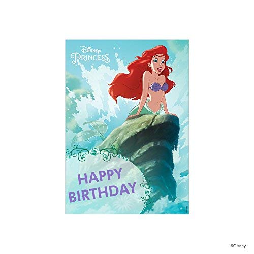 Disney Ariel the Mermaid Party Decorations Kit - 80 pieces combo pack THEME PARTIES Pretty UR Party